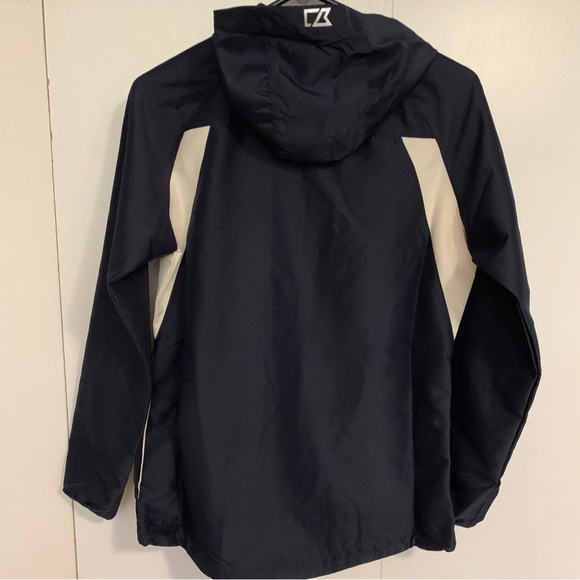 NEW Cutter & Buck Windbreaker Half Zip Long Sleeve Hooded Popover Jacket - Picture 4 of 7
